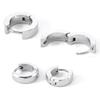 Glory_Arden Surgical Steel Modern One-Button Ring Earrings