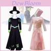 Enchanting Wicked Halloween Cosplay Costume For Girls Fantasy Witch Party Wear