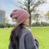 Thickeneded Striped Beanie Hat Keep Warm Warm Hat Fashion Knitted Cap Autumn Winter