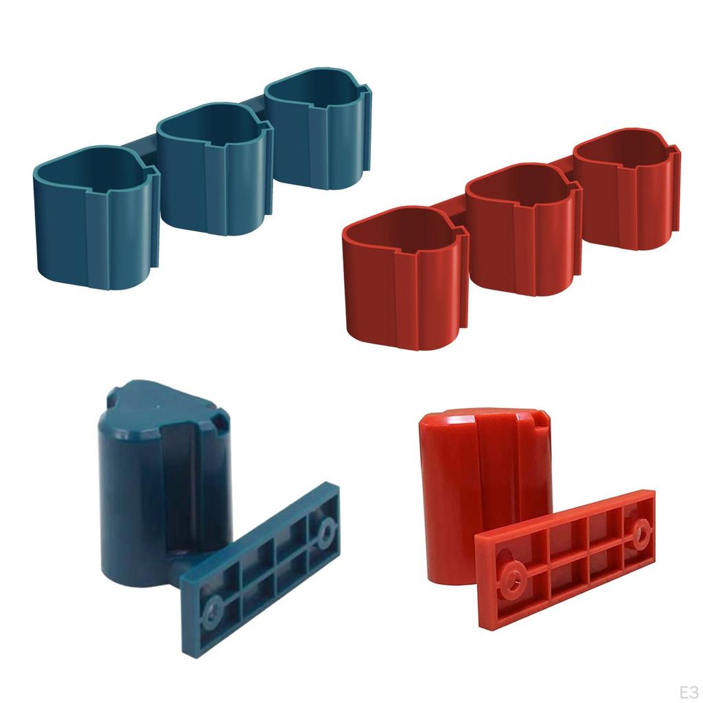 10,8/12V Akku- und Werkzeug-Aufbewahrungshalter mit Schrauben Stabiler Langlebiger Organizer Feste Halterung