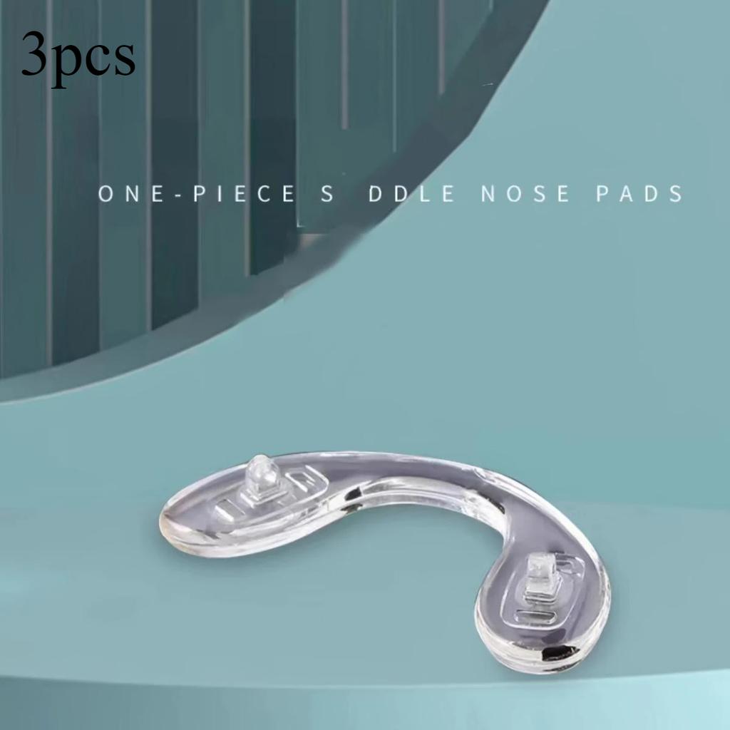 One-piece U-shaped Nose Glasses One-piece Anti-slip Silicone Children's Anti-pressure Screw Universal Nose Glasses Accessories