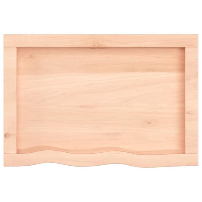 VidaXL Étagère murale 60x40x4 cm bois de chêne massif non traité 363528