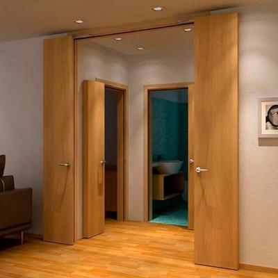Yatak Odaları ve Banyo Ahşap ve Sürgülü Kapılar İçin Sessiz Katlanır Kapı Menteşesi.