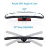 Mirror Car Reversing Auxiliary Mirror Blind Spot Mirror Wide Angle Mirror Rectangular Curved Mirror
