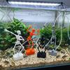 3D Printed Dancing Skeleton Aquarium Bubbler Movable Oxygen Skeleton  Halloween Decor