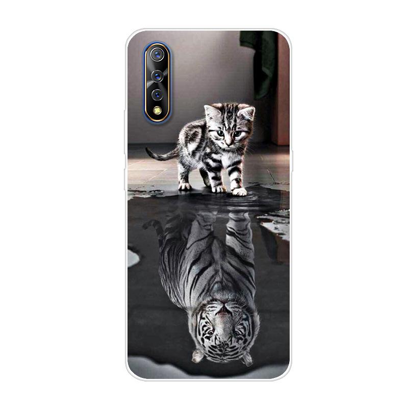 For Vivo V17 Neo Case Phone Cover Soft Silicone Printing Back Case Coque for Vivo V17 Neo Pro V17Neo Shockproof Cover V 17 Neo