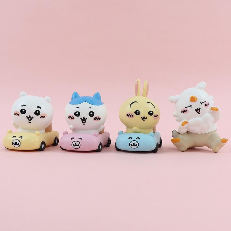 Chiikawa Figurka Hračka Kawaii Hachiware Usagi Panenky Ozdoby Kreslený Roztomilý Sebekritický Medvídek Stolní Dekorace Fanoušci Dětský Dárek