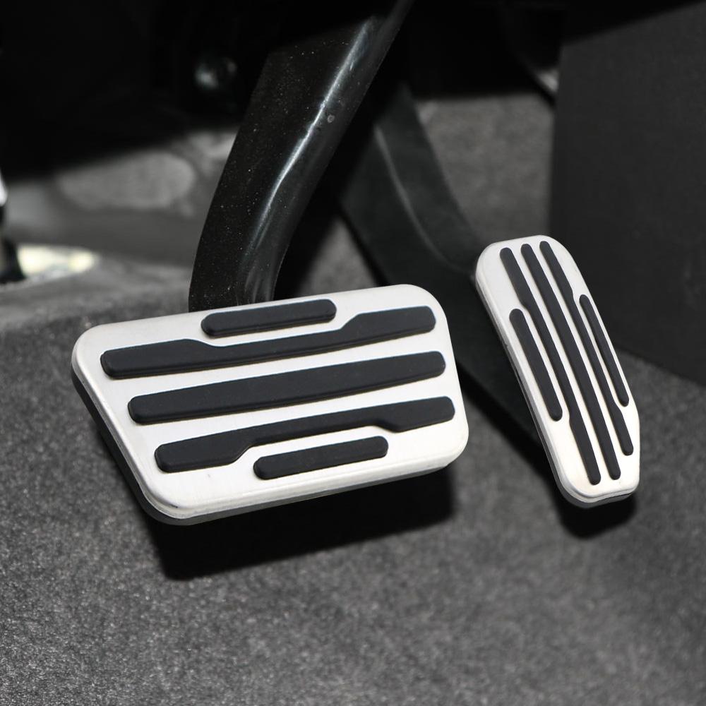 Car Pedals for Chevrolet Monza CAVALIER 2022 2023 2024 Silverado AT Gas Brake Pedal Cover Stainless Steel Pad Accessories
