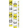 51in Fishing Tape Measure Adhesive Ruler Portable Fish Measurement Tool for Anglers Waterproof Soft Fish Measuring Tape