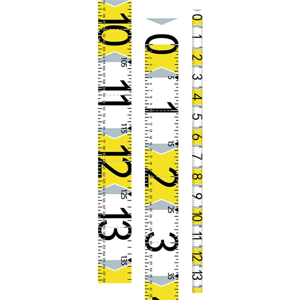 51in Fishing Tape Measure Adhesive Ruler Portable Fish Measurement Tool for Anglers Waterproof Soft Fish Measuring Tape