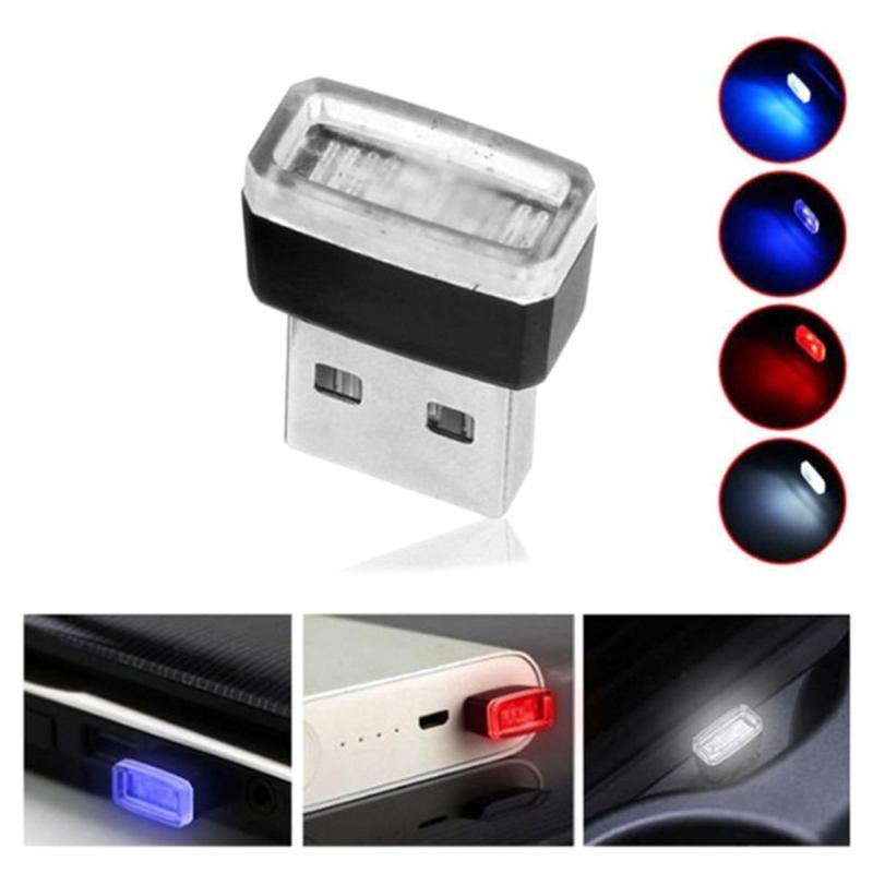 USB LED Car Interior Atmosphere Roof Star Night Light Lamp Projector Light Decor