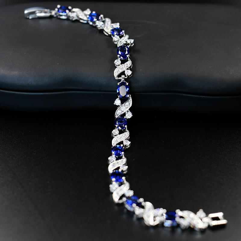 Korean Fashion Wedding Dress Zircon Bracelet Womens Sweet Birthday Gift