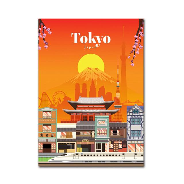 City Map Poster London New York Paris Spain Nordic Wall Art Canvas Painting Wall Pictures For Living Room Home Decoration No Frame