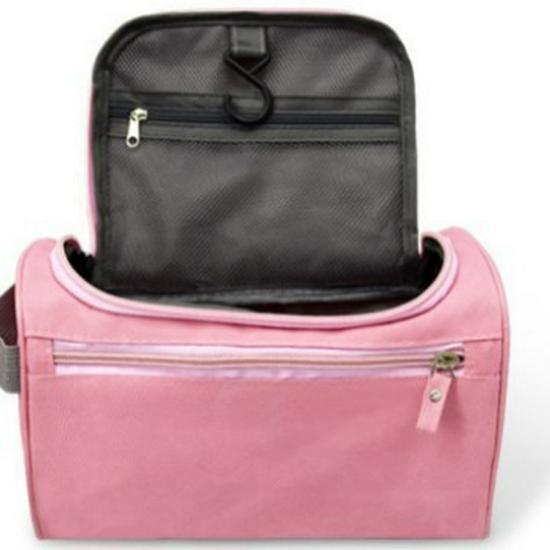 Men's Multifunctional Travel Toiletries Bag with Hook – Large Capacity, Portable, Wall-Mountable Side Handbag