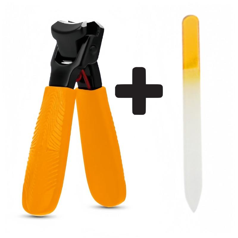 

BEPAN 2Pcs Manicure Tool Set Compact Nail Clippers + Dopamine Nail File—Perfect for Home Use and Travel Ideal for Manicure Enthusiasts