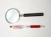 Clear Optics Handheld Magnifying Glass with 3x Magnification, 65mm, R-65