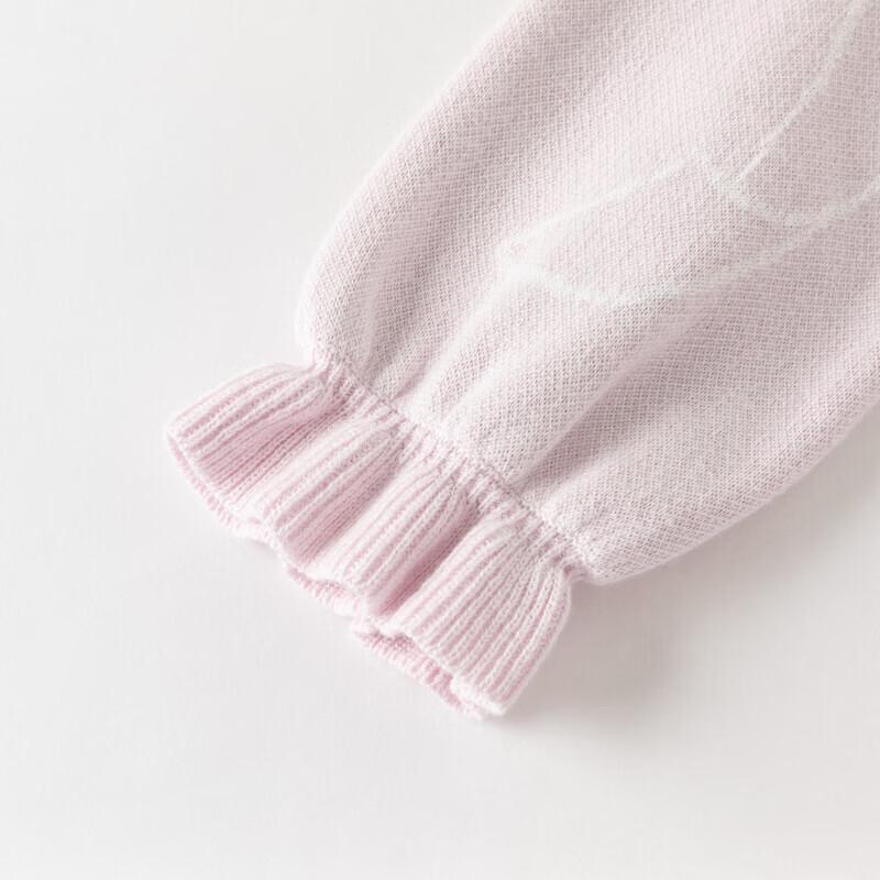 DAVE & BELLA Girls' Knitted Mesh Sweater Dress