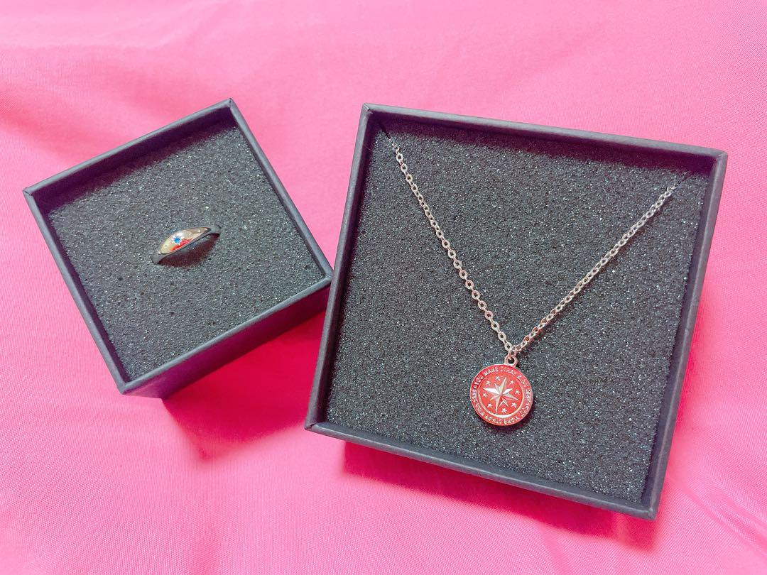 

[USED] Straykids Han necklace and ring