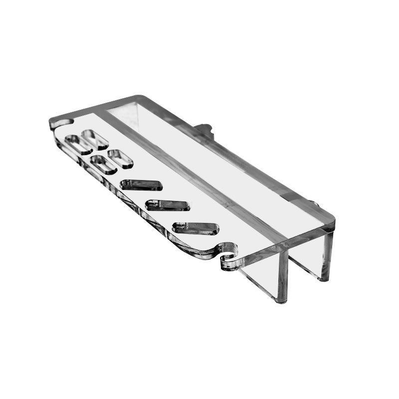 Wall-Mounted Acrylic Aquatic Plant Tool Holder for Fish Tank Cleaning