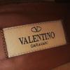 Great Valentino Garavani Short Boots With Rock Studs Black Leather Women 35.5 Used