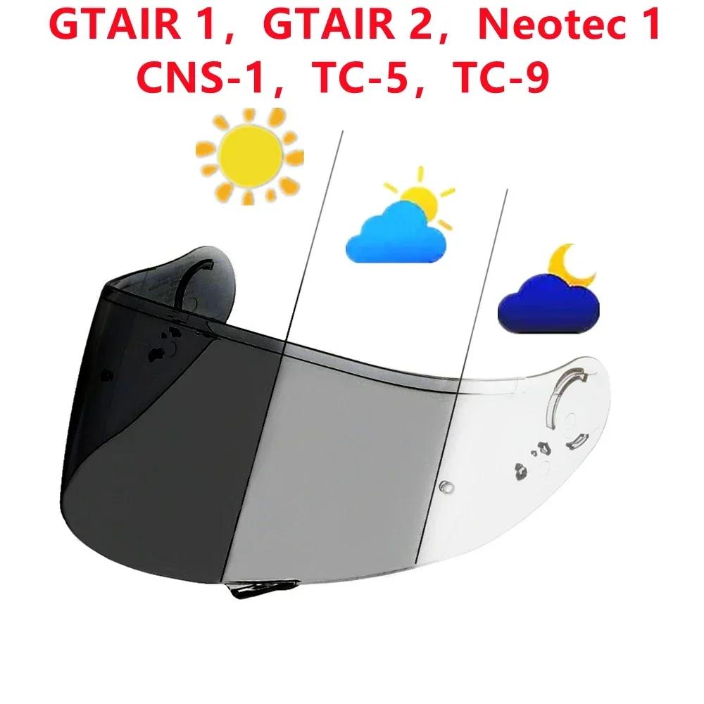 Visiera per Casco SHOEI GT Air Neotec CNS-1 TC-5 TC-9 GT Air 2 Visiera Lente Casco Moto Visiera Protezione UV Antigraffio