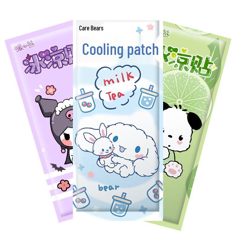 Теплый Сердечный Медведь Мультяшные Охлаждающие Пластыри