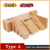 Finger Skateboards Skate Park Ramp Parts For Tech Practice Deck Children Gift Set Fingerboard Toys