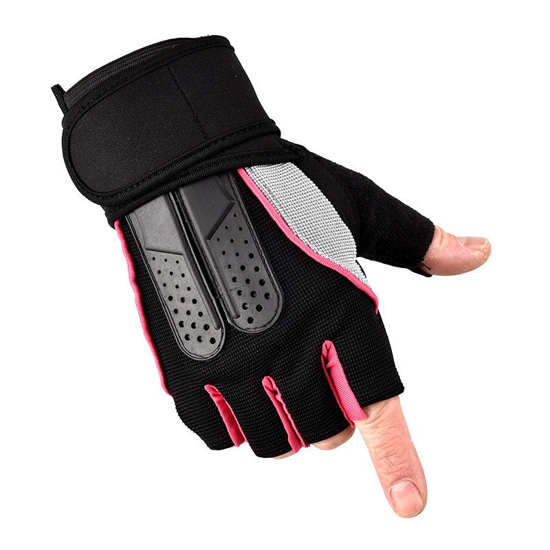 Half finger fitness gloves spring and summer