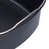 Iron Air Fryer Baking Pan Dishwasher Safe Stainless Steel Handle Cake Mold Non-Stick Food Grade Square Air Fryer Pan Microwave