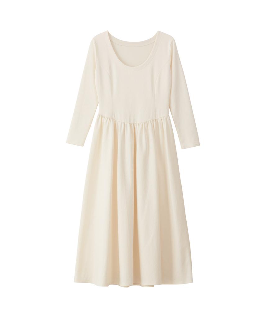 Salon De Yon Basic Ballet Core Dress_ Ivory