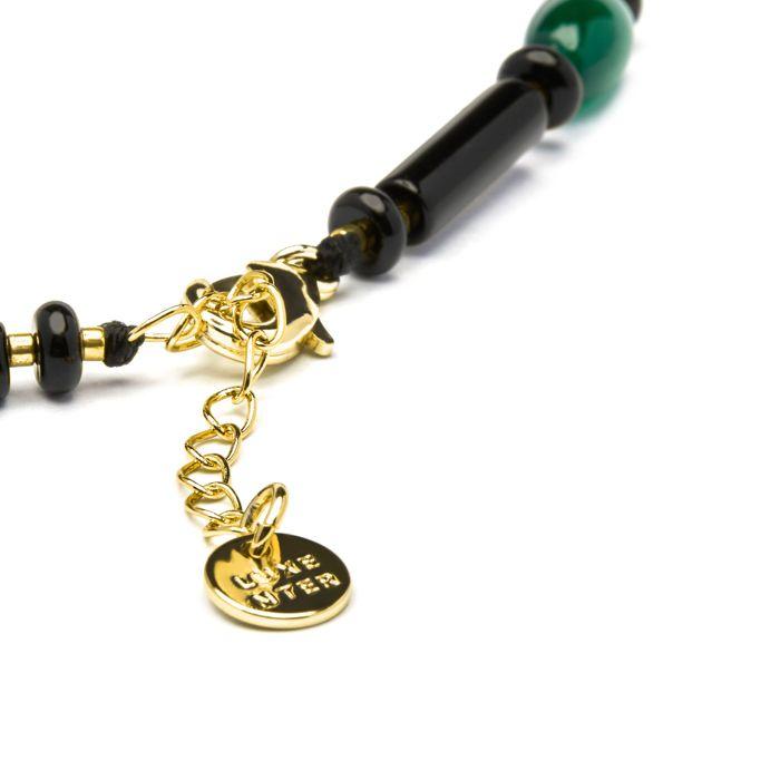 Collier Luxenter avec Onyx finition or 18k - Coepil