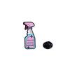 Original Enamel Alloy Brooch Alphabet Paint Spray Bottle Shape Lapel Pin for Clothes Backpack Decoration Fashion Badge Crossborder Accessory
