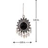 Essentials Round Cut Gem Earrings 4.2 Cm