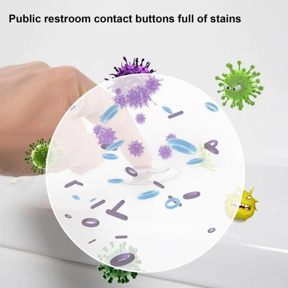 Low Noise Automatic Toilet Flush Sensor Touchless Automatic Flush Button  Household