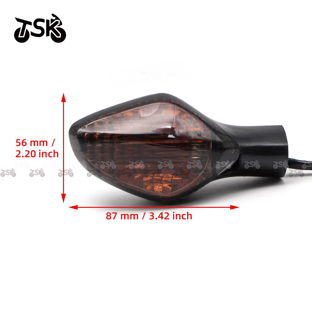 Compatible Front Turn Signals for Honda CBR650F, CB650F, CBR500R, CB500, CBR400R Motorcycles