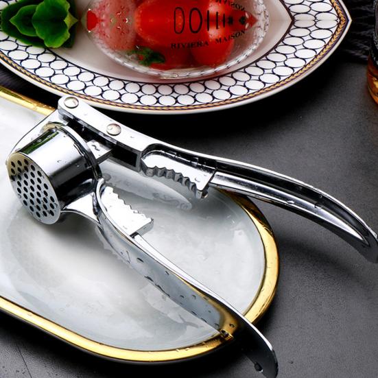 Home Knoblauchpresse Zerkleinerer Küche Edelstahl Knoblauchhacker Zerstampfer Auspresser