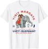 Lucy The Elephant – Visit Margate NJ Landmark Retro T-Shirt