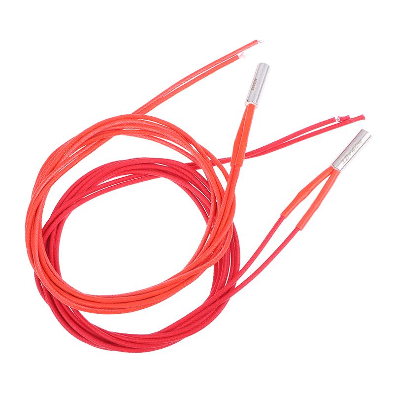 12V/24V 40W Keramisk Patronvärmare 3D-skrivare Skrivhuvud Induktionsvärmare Mk3S Termoelementsensor För 3D-skrivardelar