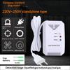 Propan Butan Sensor 12V Gassdetektor Sensor Alarm LPG Naturgass Bobil Bobil Båt LED Blinkende Alarm Lyd
