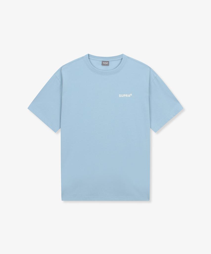 SUPRA Circle Graphic Short Sleeve T-Shirt (Blue)