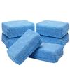 High Absorbency Microfiber Pads For Automotive Care Providing Scratch Free Wax And Polish Application Conditioning Use
