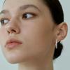 [Surgical] Cubic Ring Earrings