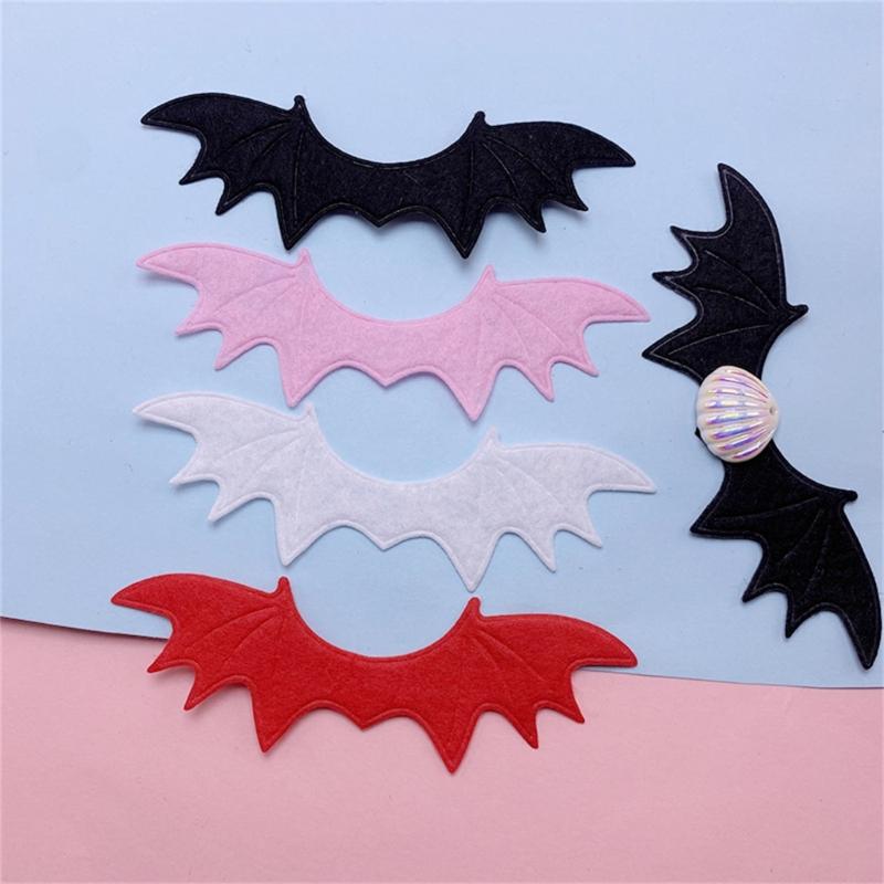 Bangs Hair Clip Felt Bat Wing Hair Barrettes Appliques Lovely Handmade Hair Barrettes Hairstyle Accessories