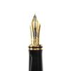 Excellent PARKER Fountain Pen Duofold International Marble Blue 18K Mens Used