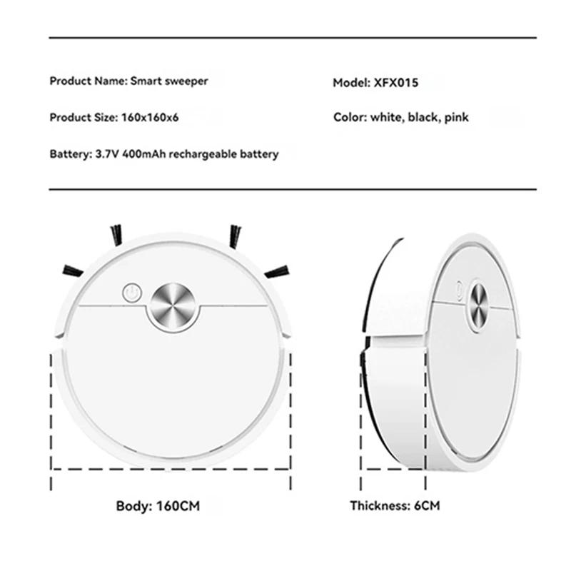 Xiaomi Model Sweeping Robot Automatic Home Mini Cleaning Machine USB Charging Smart Sweep Mop 5-In-1 Vacuum Cleaner New 2026