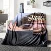 Sheeran Personalized Text Blanket Multi-purpose Customizable Blanket Soft Warm Cozy Great for Nap Picnics Bed Chair Ideal for All Seasons