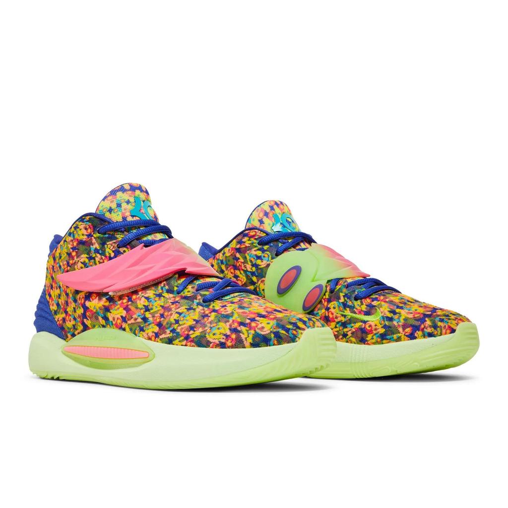 Nike KD 14 EP 'Ron English 1' (Unisex) Lapis / Hyper Pink / Turquoise Blue Basketball Shoes DO6902 400