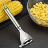 Stainless Steel Corn Peeler, Corn Cob Stripper Tool, Corn Thresher, Removes Corn Kernels from the Cob In Seconds, Kitchen Gadget