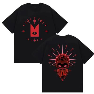 Cute Cult of The Lamb Game Fans T Shirt Unisexs Women Vintage High Quality Fashion Tshirts Cosplay Clothing Short Sleeve Tshirt
