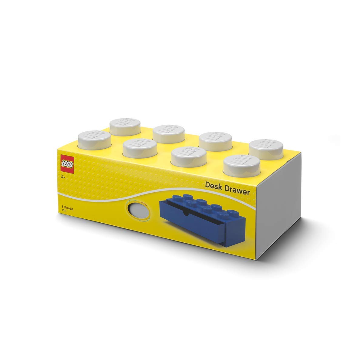 

LEGO Desk Drawer 8 Stone (Medium Gray)